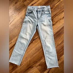 Kenzie Light Blue Distressed Women Jeans
